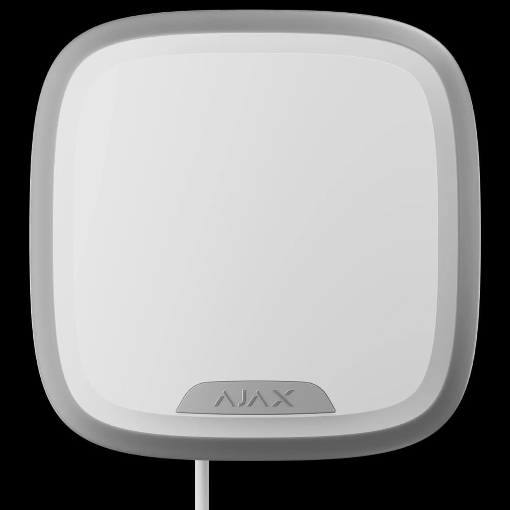 Superior StreetSiren Plus white Fibra Дротова вулична сирена Ajax