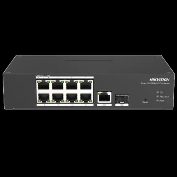 Комутатор мережевий Hikvision DS-3T1310P-SI/HS