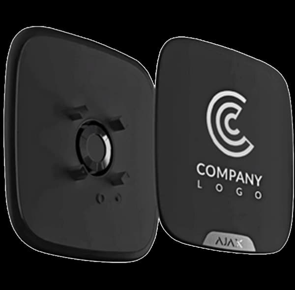 Лицьова панель для Ajax StreetSiren Ajax Brandplate 10 шт. black