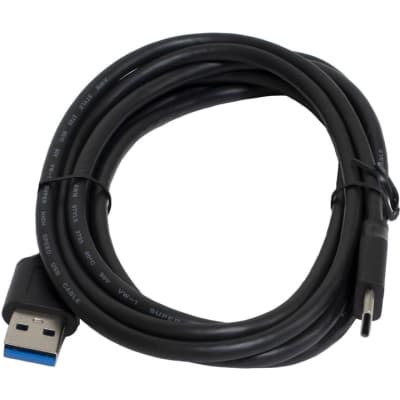 Дата кабель USB 3.0 AM to USB-C 2.0m black Patron (CAB-PN-USB3-TYPEC-2M)