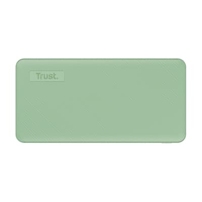 Батарея універсальна Trust Primo 20000 mAh ECO (USB-C/3A, 2*USB-A/2.4А) Green (25027_TRUST)