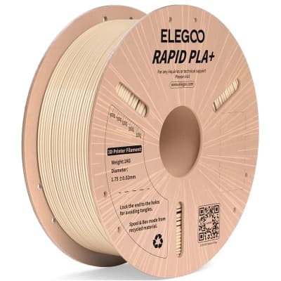 Пластик для 3D-принтера ELEGOO Rapid PLA Plus 1кг, 1.75мм, beige (50.203.0314)