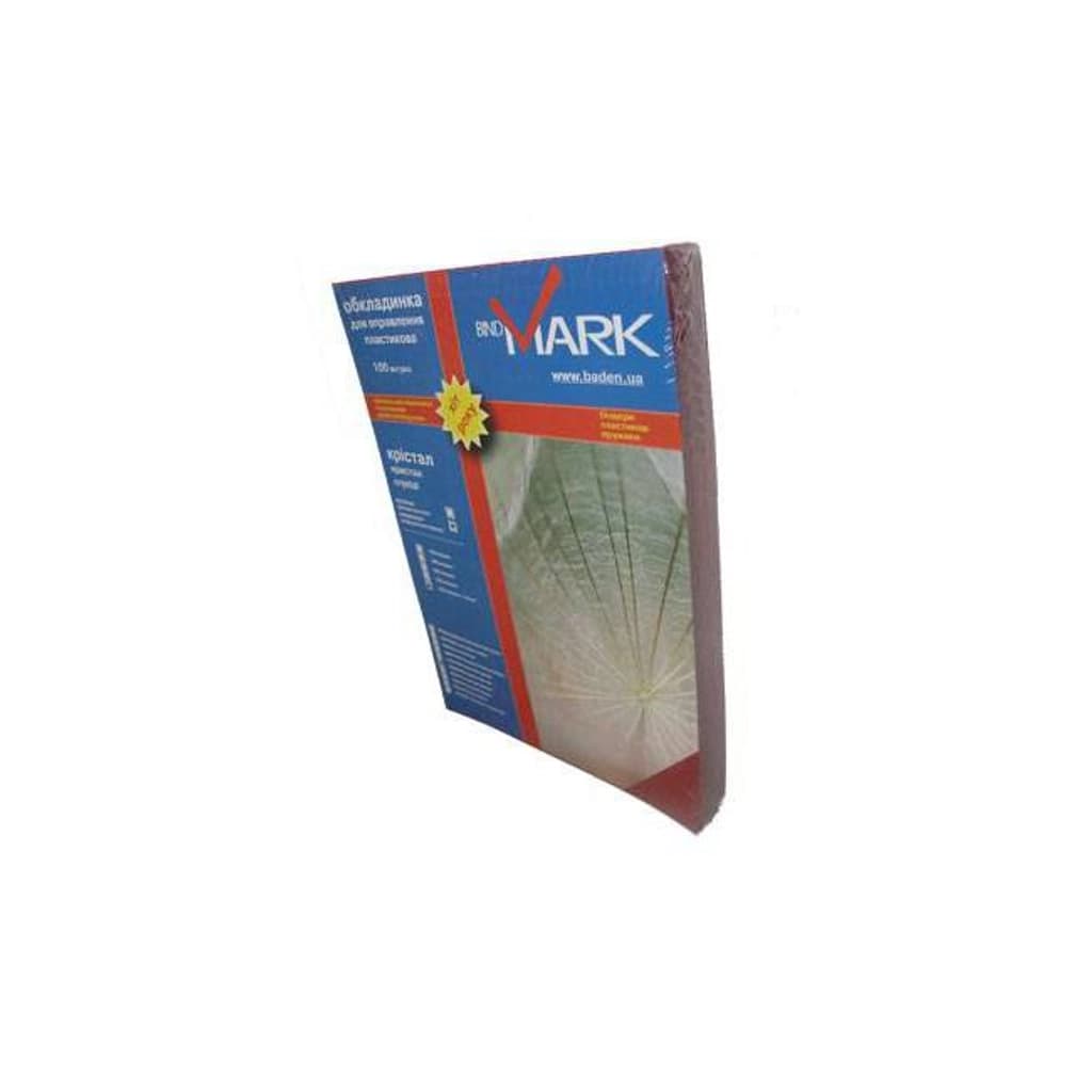 Обкладинка для палітурки bindMARK пл. Кристалл А4 180 мкн (100 шт.) зеленая (40025)
