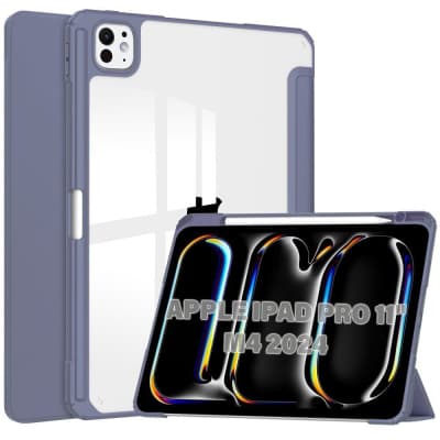 Чохол до планшета BeCover Soft Edge TPU Apple iPad Pro 11" M4 2024 Purple (711716)