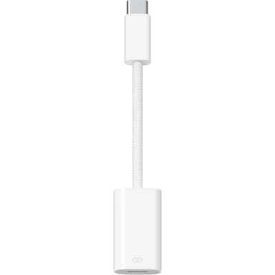 Перехідник USB-C to Lightning Adapter (Model A2868) Apple (MUQX3ZM/A)