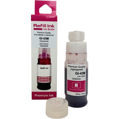 Чорнило Premium Quality Canon GI-43 70мл Magenta 4680C001 (70264930)