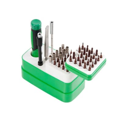 Набір інструментів Bakku BA-3039 48in1, 2 удлинителя, пинцет прямой, присоска, 2 медиатора (BK-3039)