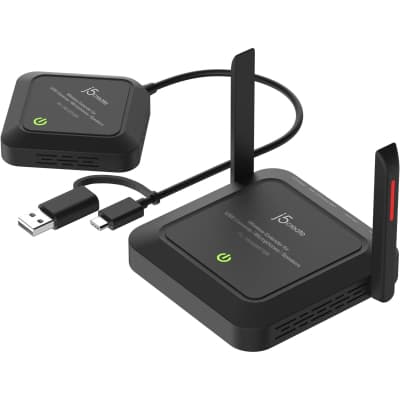 Адаптер extender 25m WIFI 2xUSB-A + USB-C + 3.5mm J5create (JVW120-N)