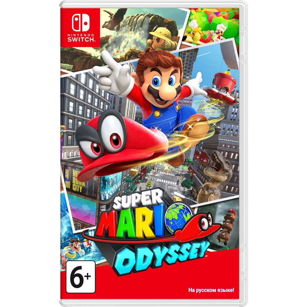 Гра Nintendo Super Mario Odyssey, картридж (045496420864)
