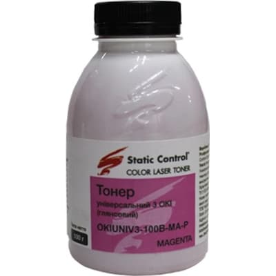 Тонер OKI Universal Okidata 3 Glossy 100г magenta Static Control (OKIUNIV3-100B-MA-P)