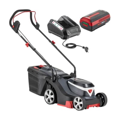 Газонокосарка AL-KO Energy Flex 3.25 Li, 32 см, до 200 м2, 36V Li-ion 2.5Ah, травозбірник 35 л. (114069)