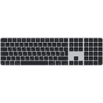 Клавіатура Apple Magic Keyboard with Touch ID Bluetooth/USB UA Black (MXK83UA/A)