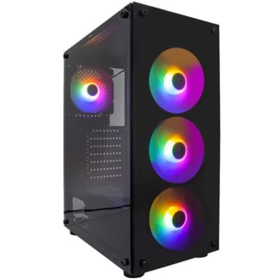 Корпус для ПК 1stPlayer V3-B-BK-4F1