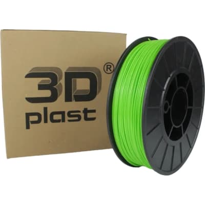 Пластик для 3D-принтера 3Dplast PETG 1.75мм, 0.85кг, green grass (3DPTG17508HRB)