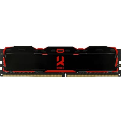 Модуль пам'яті для комп'ютера DDR4 16GB 3200 MHz IRDM X Black Goodram (IR-X3200D464L16A/16G)