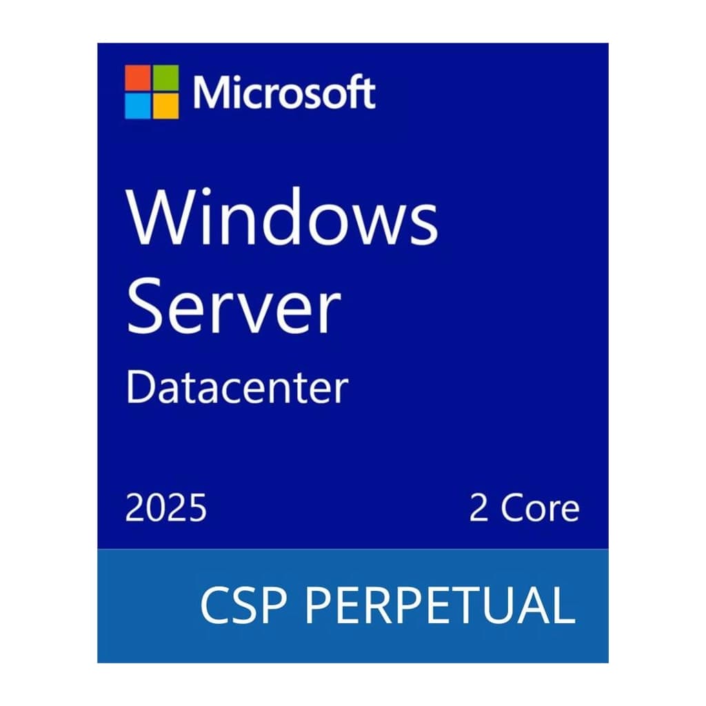 ПЗ для сервера Microsoft Windows Server 2025 Datacenter - 2 Core Perpetual, Charity, OneTime (DG7GMGF0PWHD_0004CHR)