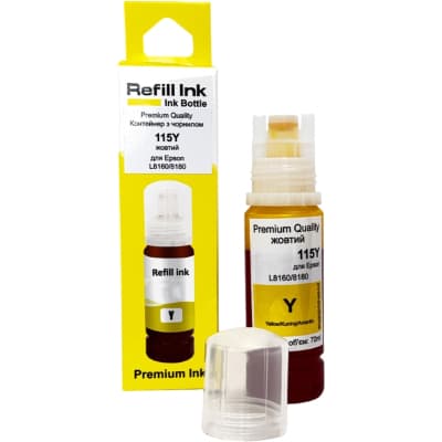 Чорнило Premium Quality Epson 115 70мл Yellow C13T07D44A (70264912)