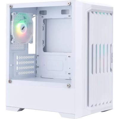 Корпус для ПК 1stPlayer H2-WH-4F7-W