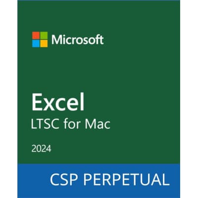Офісний додаток Microsoft Excel LTSC for Mac 2024 Charity Software, Perpetual (DG7GMGF0PN5G_0001CHR)