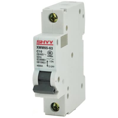 Автоматичний вимикач Shyy 1P C10, 230/400V (XMM651PC10)