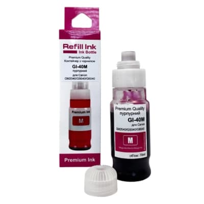 Чорнило Premium Quality Canon GI-40M 70ml Magenta (70264917)