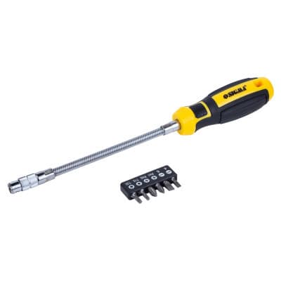 Набір викруток Sigma Mega з гнучким валом + біти 6шт CrV (4009721)