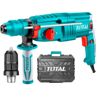 Перфоратор Total TH308268-2 SDS-Plus, 800Вт, 0-4000об/мхв + патрон (TH308268-2)