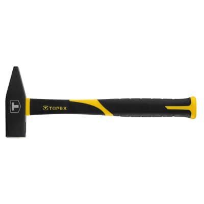 Молоток Topex слюсарний 1000г, 35см, руків'я скловолокно (02A840)