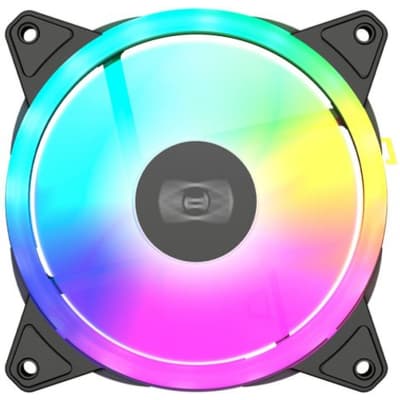 Кулер до корпусу PcCooler F3 T120 ARGB BK